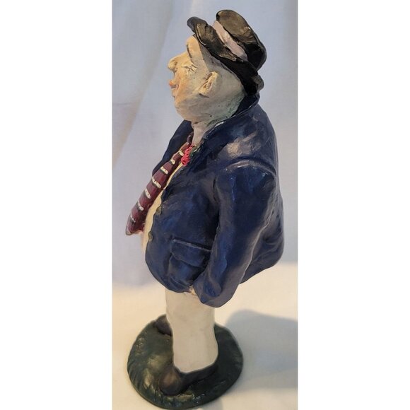 Vintage Crunkleton Resin Figurine "Big Guy" By Handford Ltd 1991 8 Inches - Picture 4 of 10